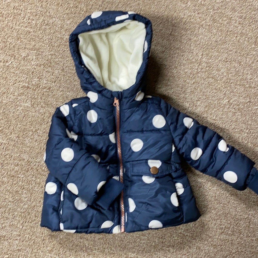 Baby girl winter coat